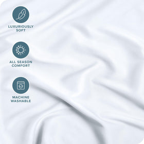 Bare Home king fitted sheet demonstrates a snug, deep-pocket design for a secure fit.