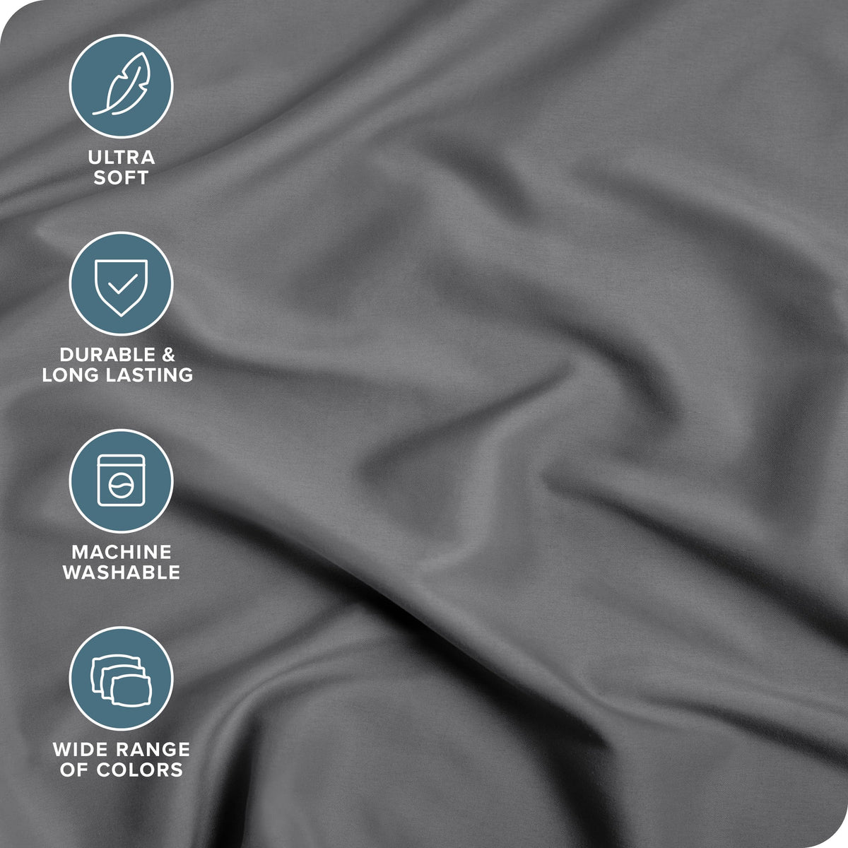 Bare Home king fitted sheet hugging the mattress surface