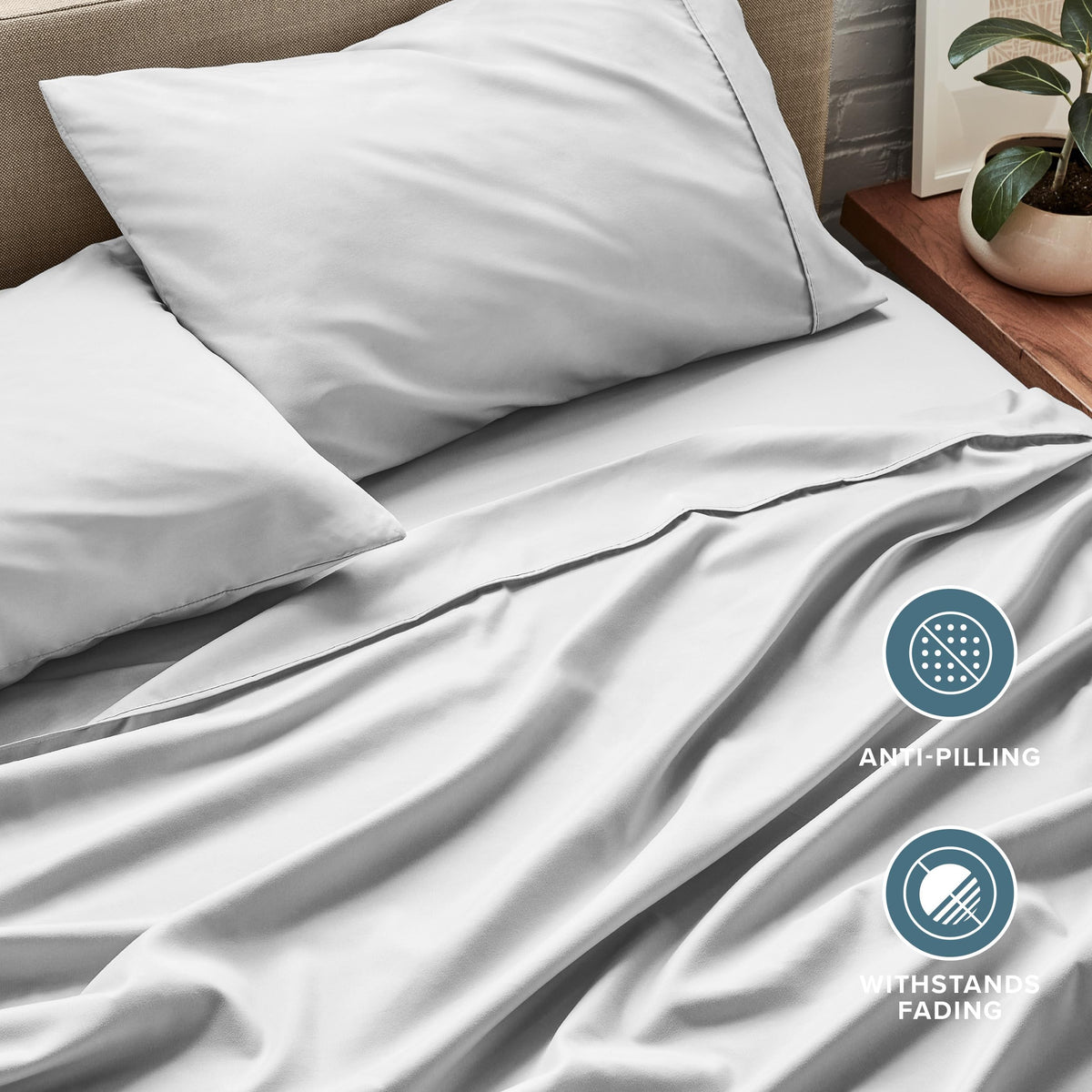 Bare Home cloud-grey color swatch for versatile bedroom styling.