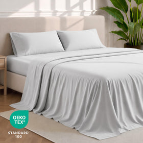 Bare Home deep-pocket feature highlights all-around elastic for staying in place.