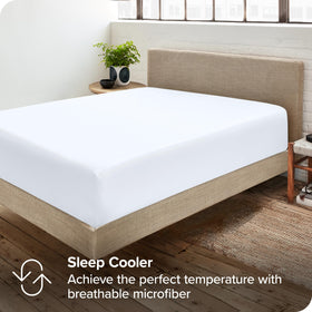 Machine-washable Bare Home sheets for easy care day after day
