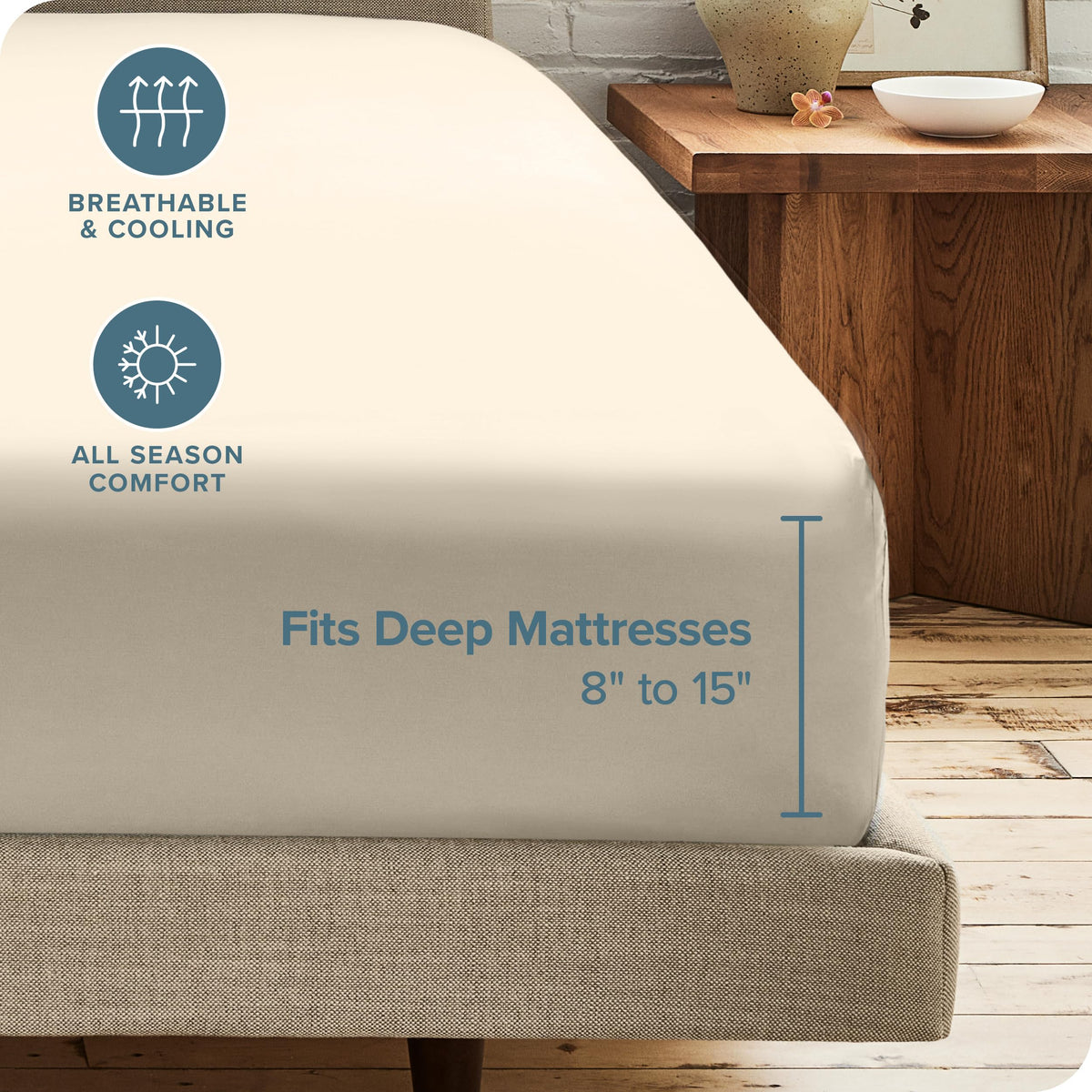 Bare Home machine-washable fabric demonstrates easy care for busy households