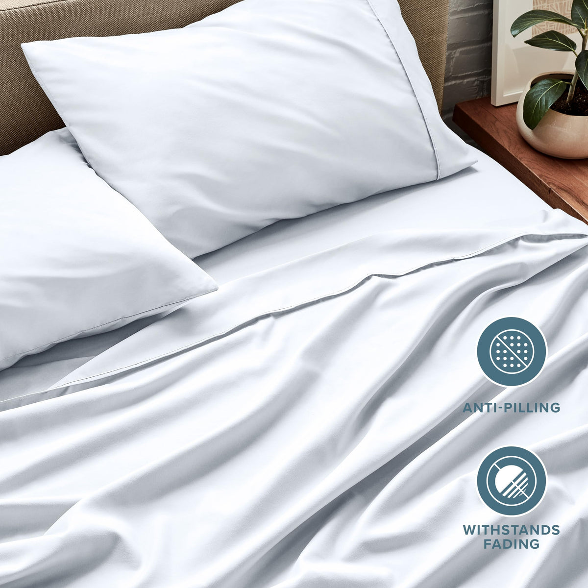 Bare Home OEKO-TEX certified label signals tested materials and safety.