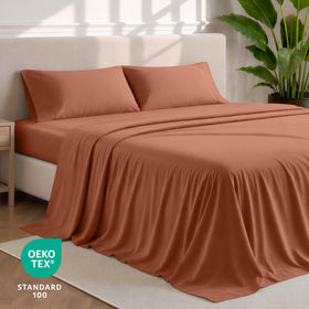 Bare Home queen sheet with all-around elastic emphasizes complete, long-lasting hold on the mattress.