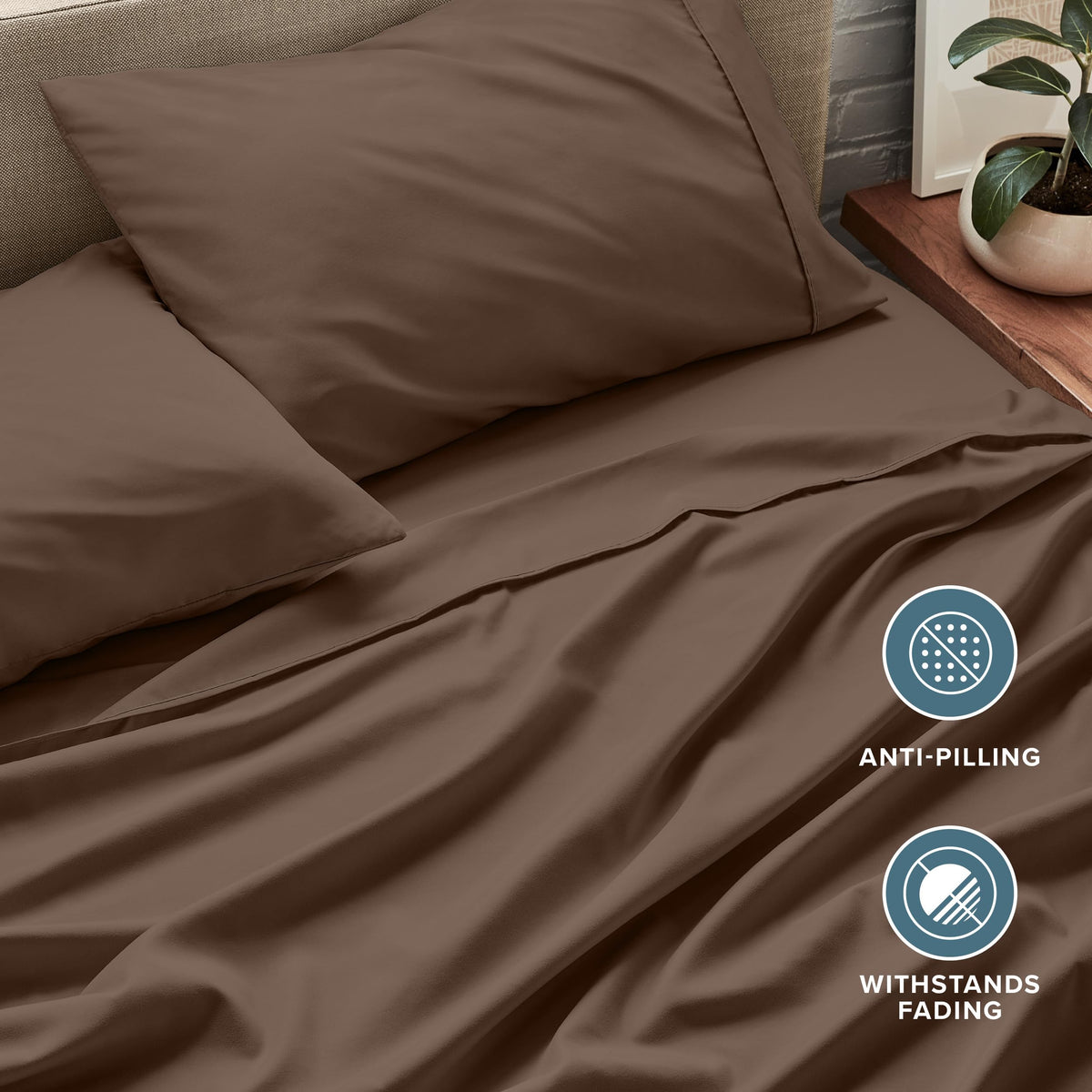 OEKO-TEX Standard 100 certified label on Bare Home fabric.