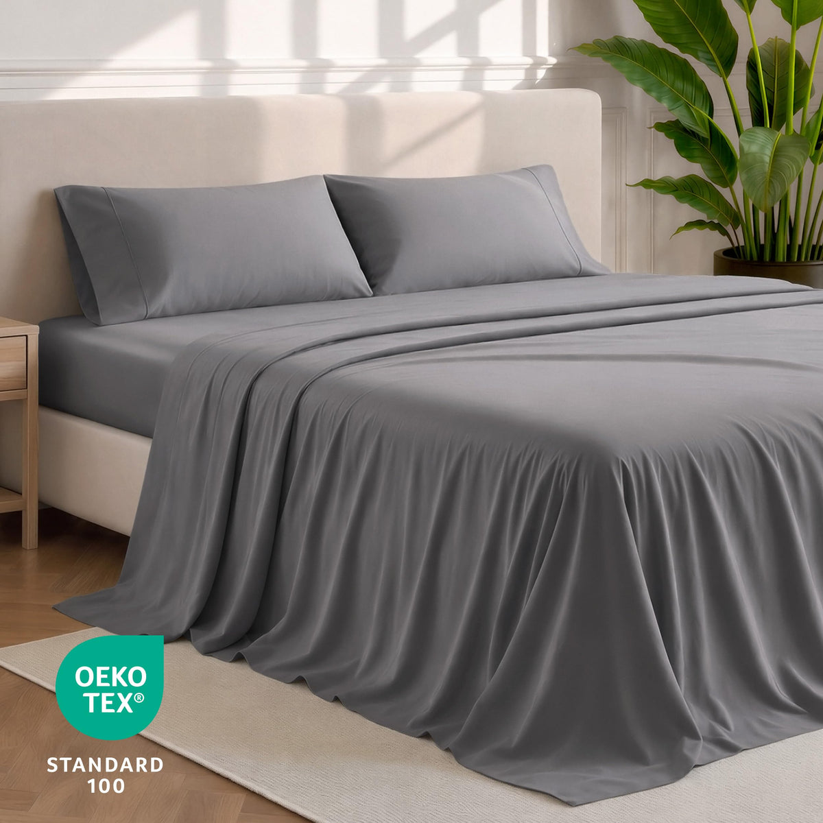 Extra deep pockets fit mattresses 6 to 15 inches