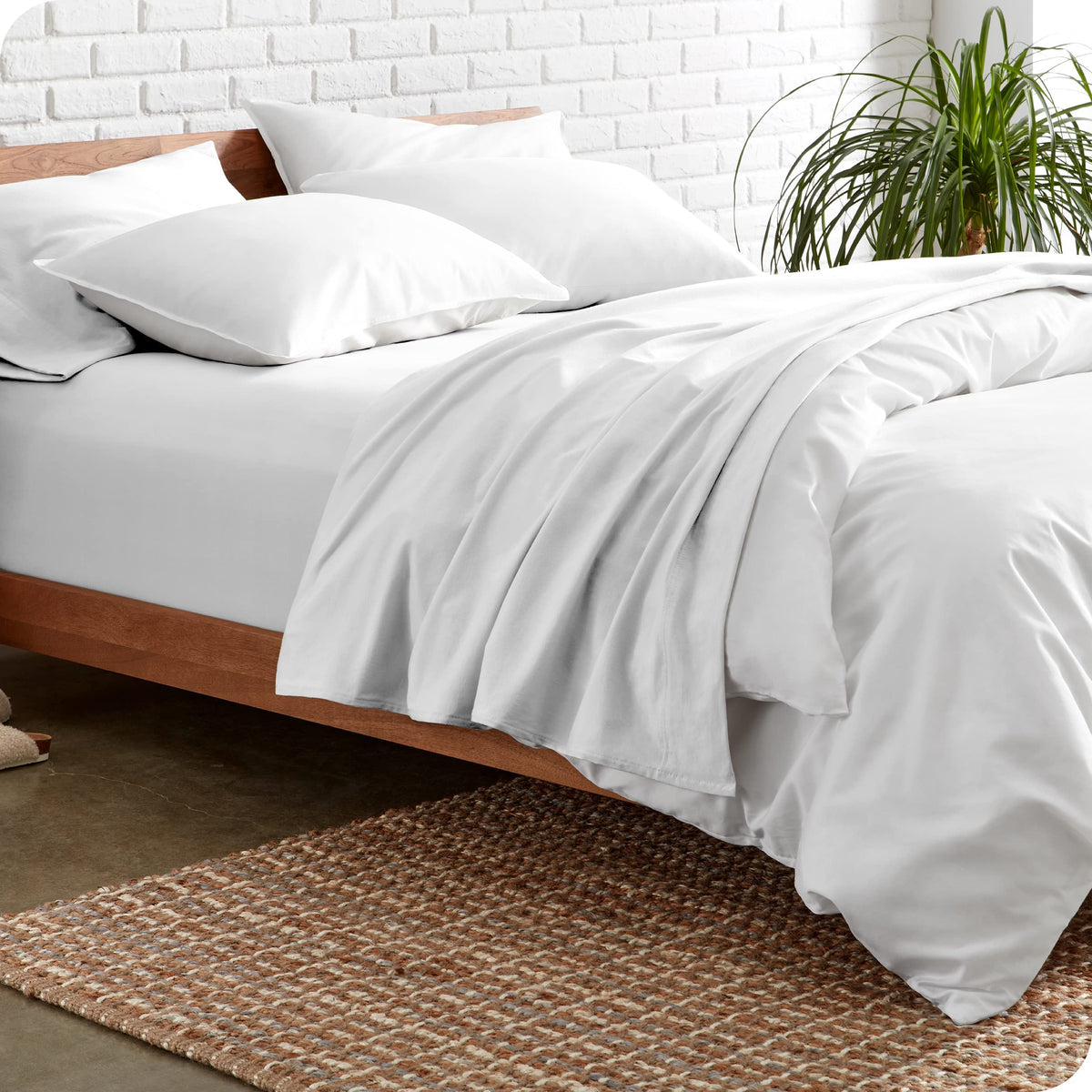 Bare Home ultra-soft microfiber fabric close-up highlights comfort and breathability.