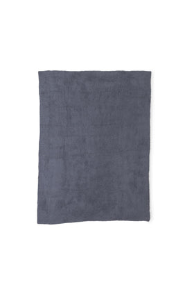 Barefoot Dreams CozyChic Throw on couch adds elegant texture