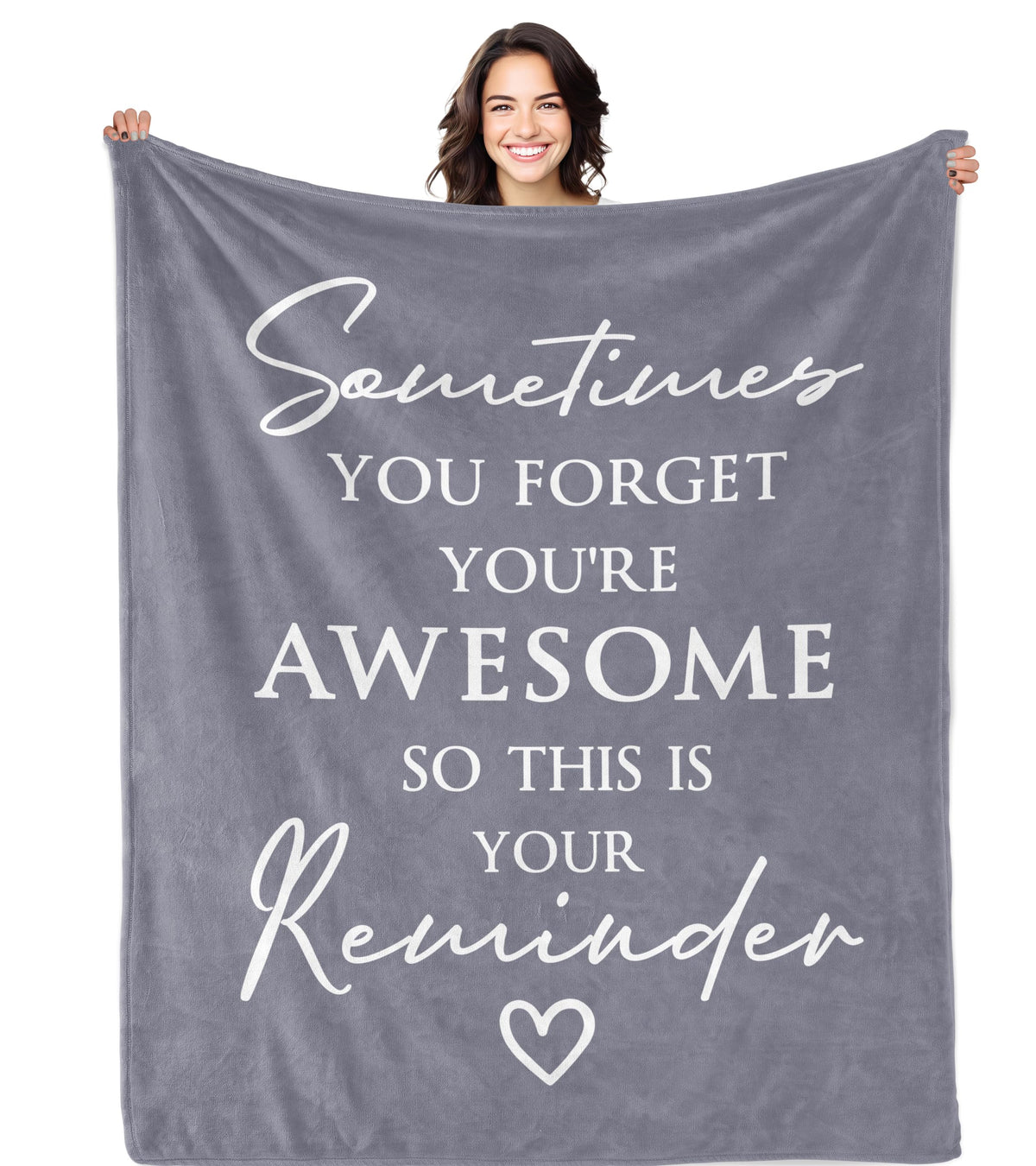 Bariceneth blanket folded neatly, gift-ready warmth for everyday encouragement.