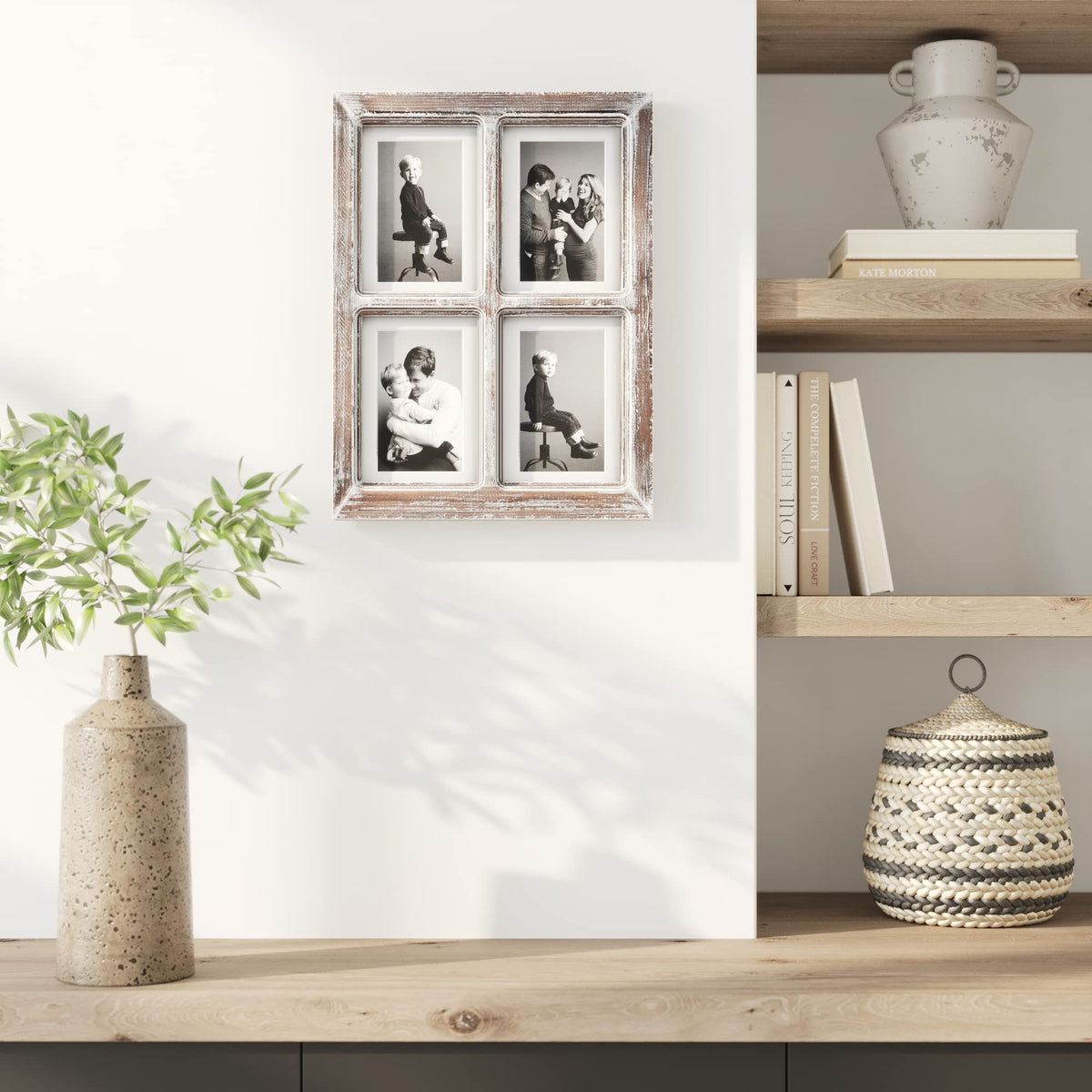 Barnyard Designs wall-hanging or freestanding display for versatile decor