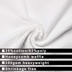 Barossa Design honeycomb waffle weave curtain texture and premium fabric