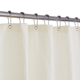 Barossa Design curtain with reinforced header and rust-resistant grommets ensures long lasting use