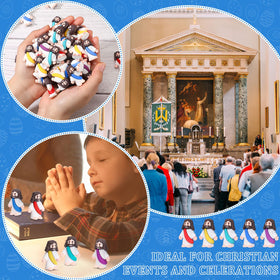 Barydat mini Jesus figurine for baptisms and celebrate religious milestones.