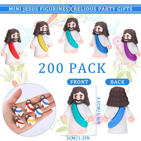 Barydat mini Jesus figurine as Easter decor for festive displays and gifts.