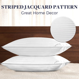 Basic Beyond pillows after unboxing regain plush fullness quickly.