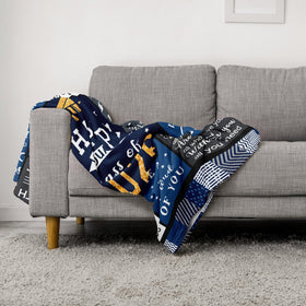 Basiole graduation blanket size 60x50 highlights ample coverage for lounging.