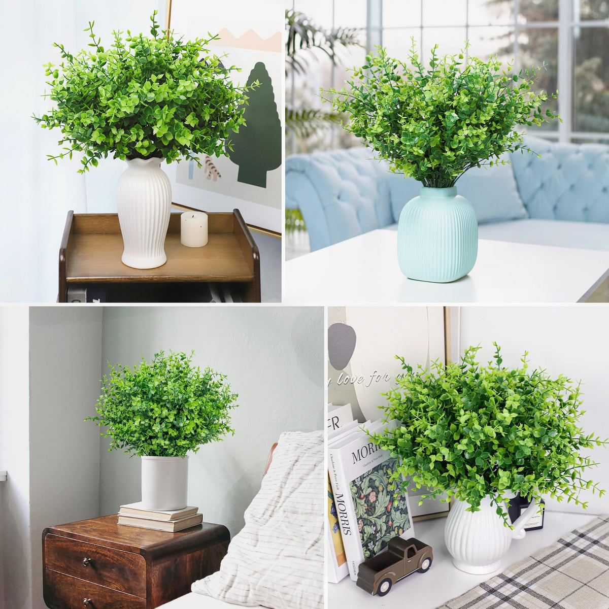 Bassion packaging may flatten stems; reshape for best appearance.