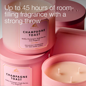 Gift-ready packaging complements celebrations with Champagne Toast fragrance set