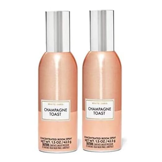 Bath & Body Works Champagne Toast room spray two-pack refreshes spaces with a crisp, celebratory aroma