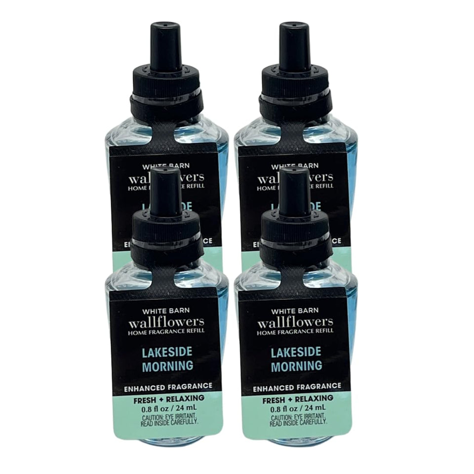 Bath & Body Works Lakeside Morning refill bulbs front view for an outdoor-inspired scent