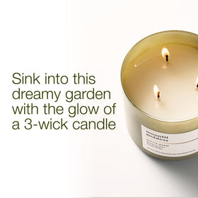 Bath & Body Works Moonlit Goddess candle wicks ensure steady burn and even light.