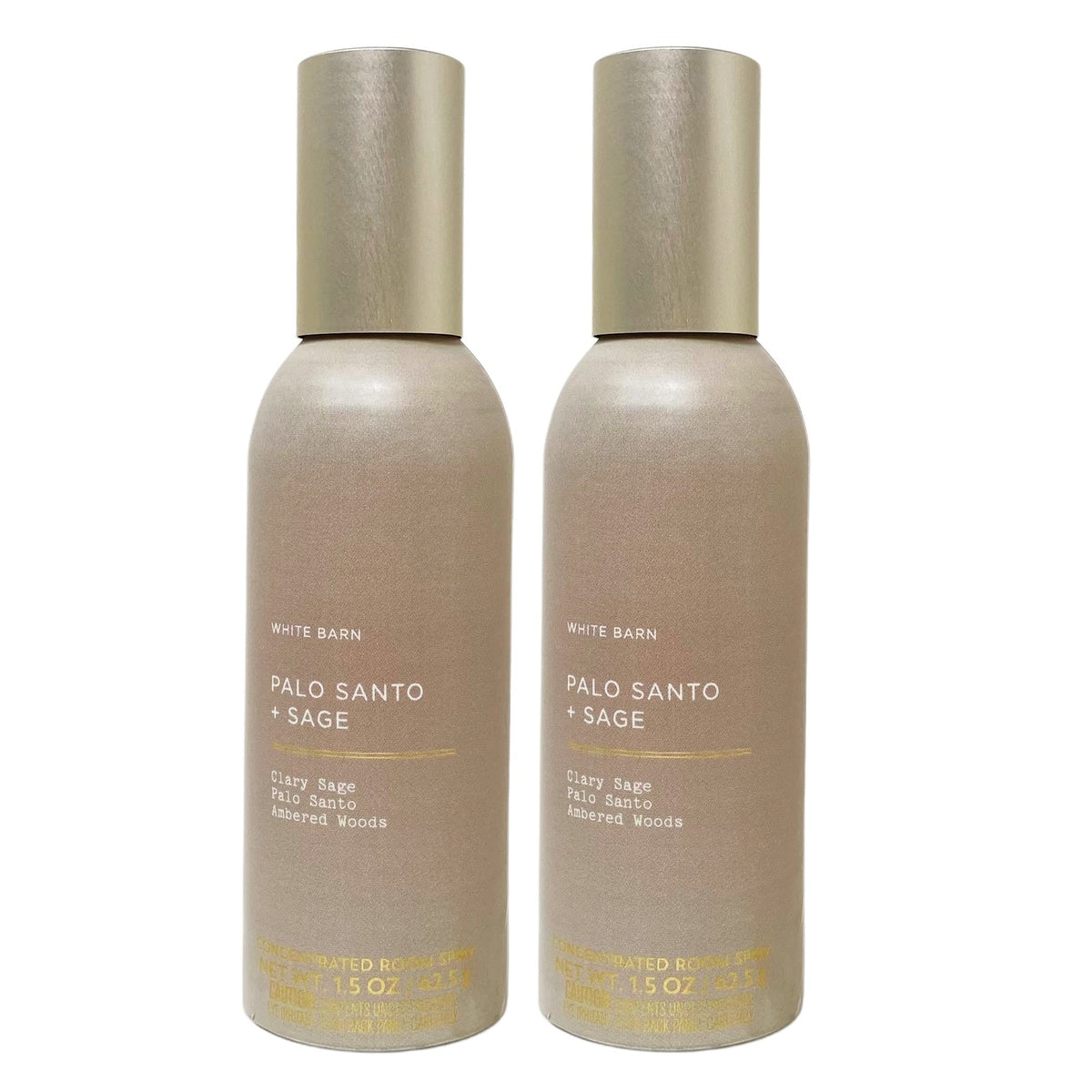 Bath & Body Works Palo Santo + Sage bottle refreshes a room with earthy, woody notes.