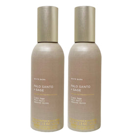 Bath & Body Works Palo Santo + Sage bottle refreshes a room with earthy, woody notes.