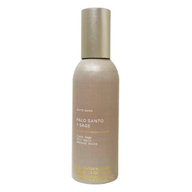 Bath & Body Works Palo Santo + Sage spray in action for a quick room refresh.