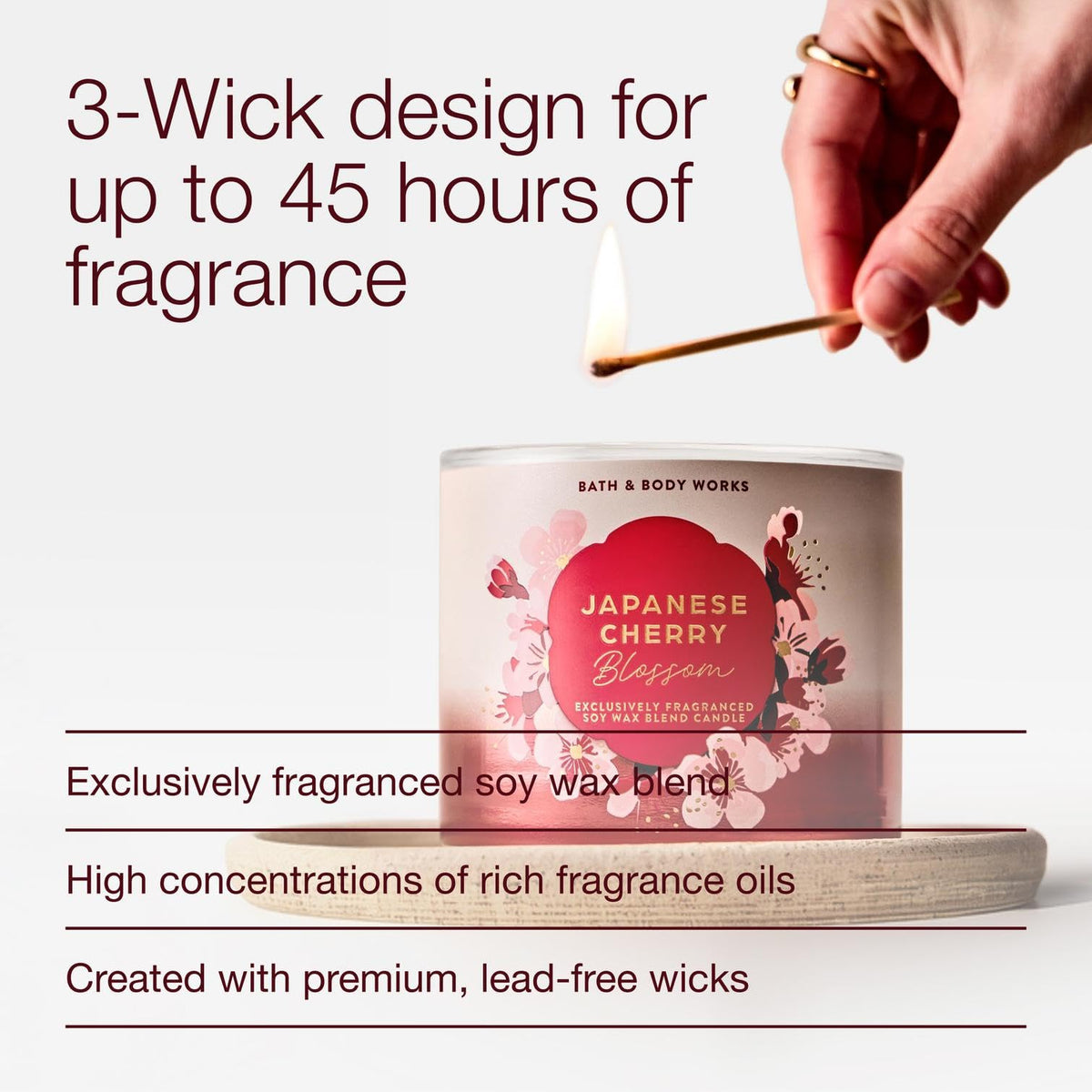 Room-filling fragrance ideal for living spaces and open layouts.