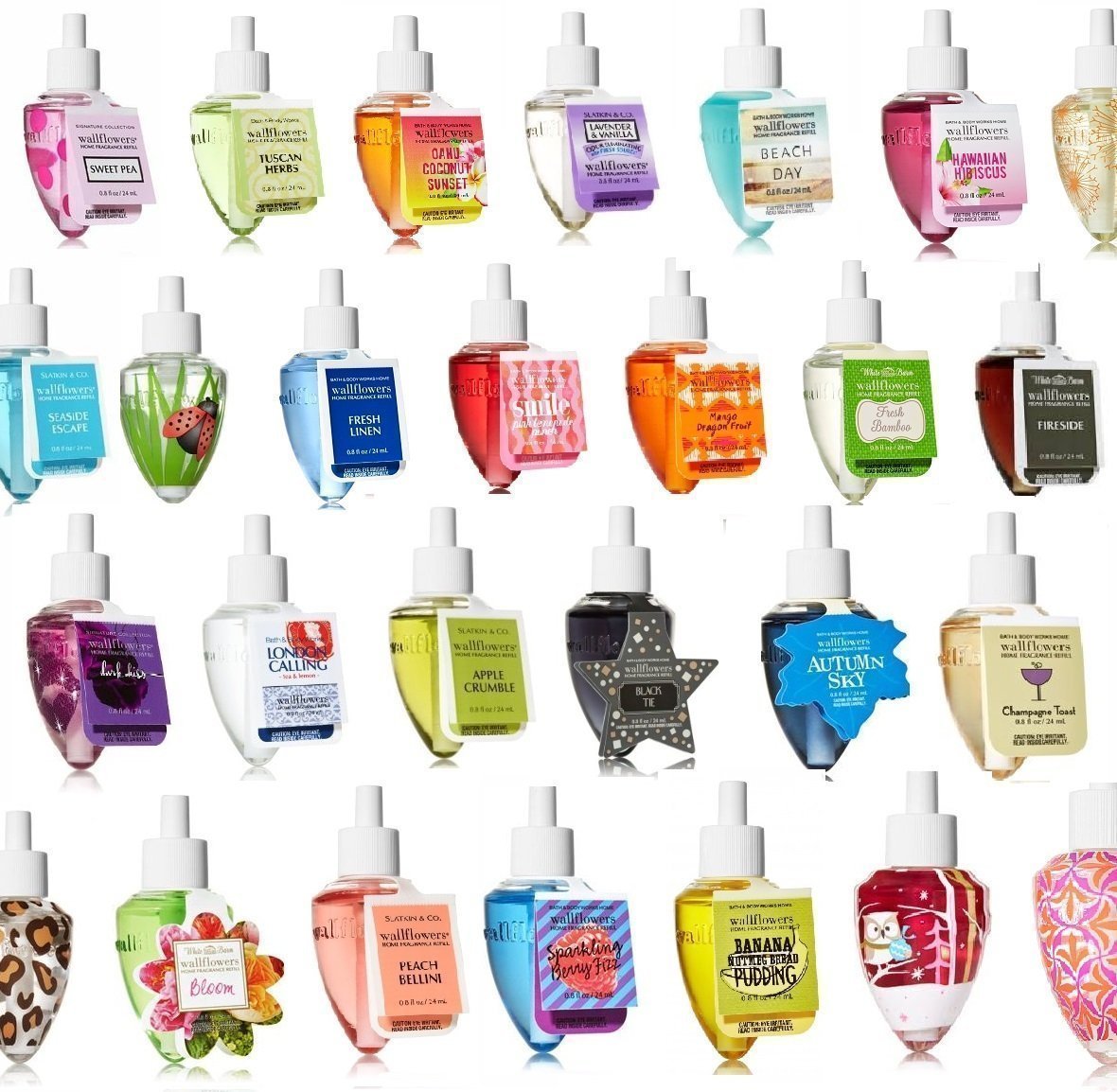 Bath & Body Works Wallflowers bulbs six-pack for long-lasting room fragrance