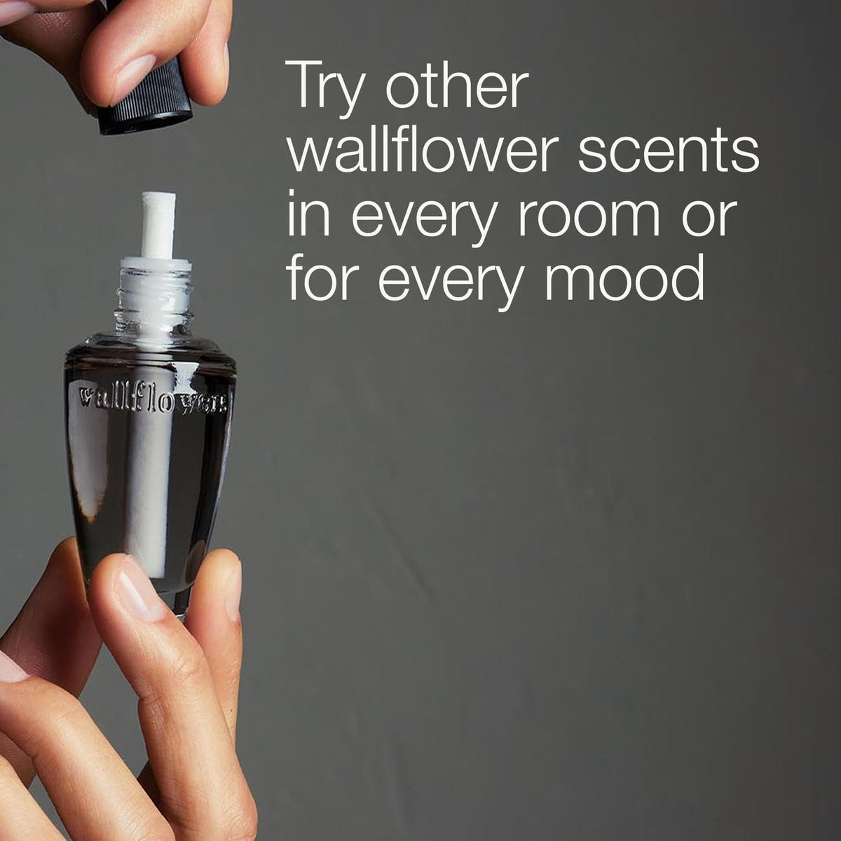 Bath & Body Works Wallflowers compatible with plugs for continuous scent without candles.