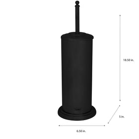 Bath Bliss 3-piece set in matte black for coordinated bathroom decor.