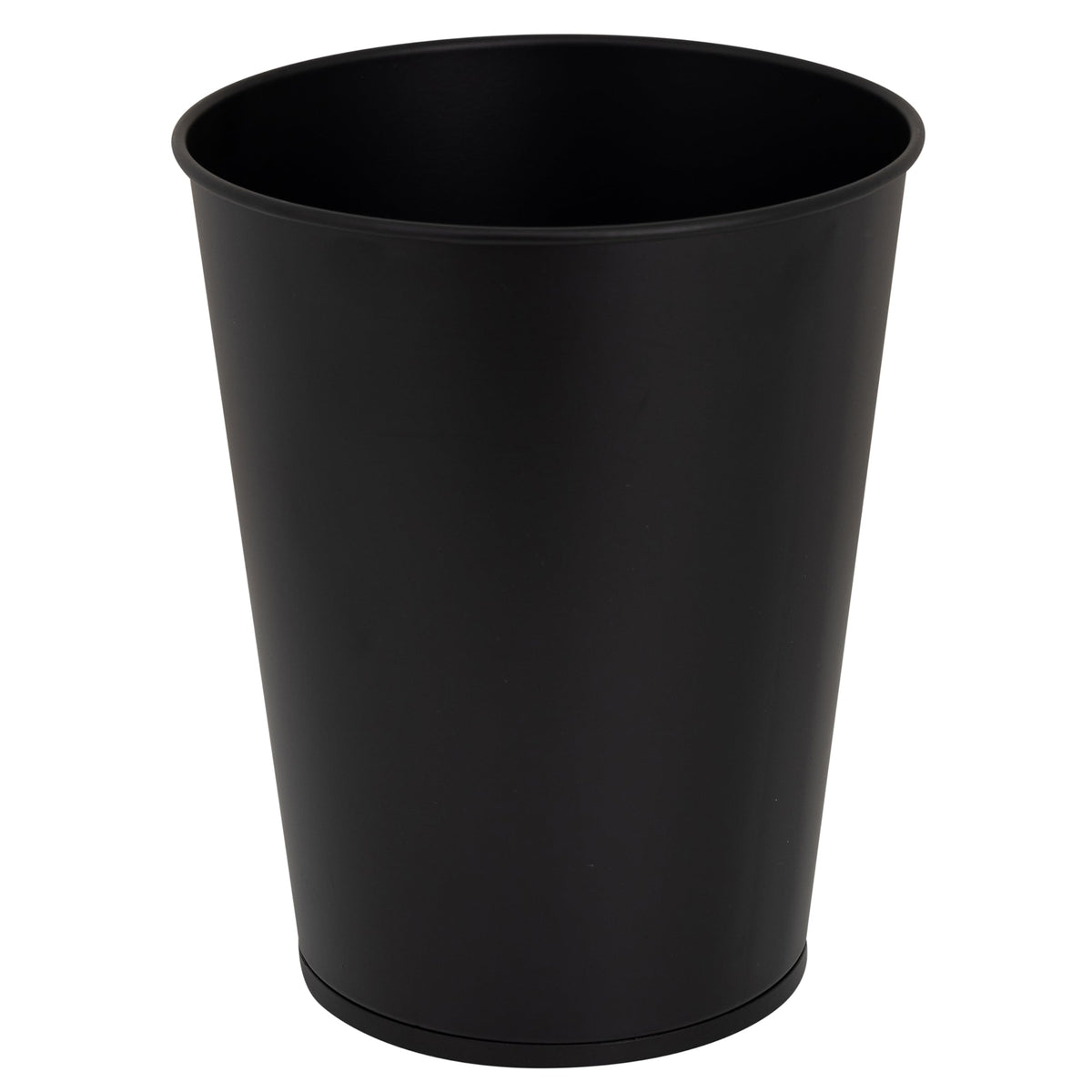 Matte black bathroom accents by Bath Bliss add modern style.