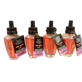 Rose Water & Ivy refill close-up bottle highlighting Soft Rose Petals scent.