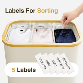 Bathola lid and handles enable easy transport between rooms.
