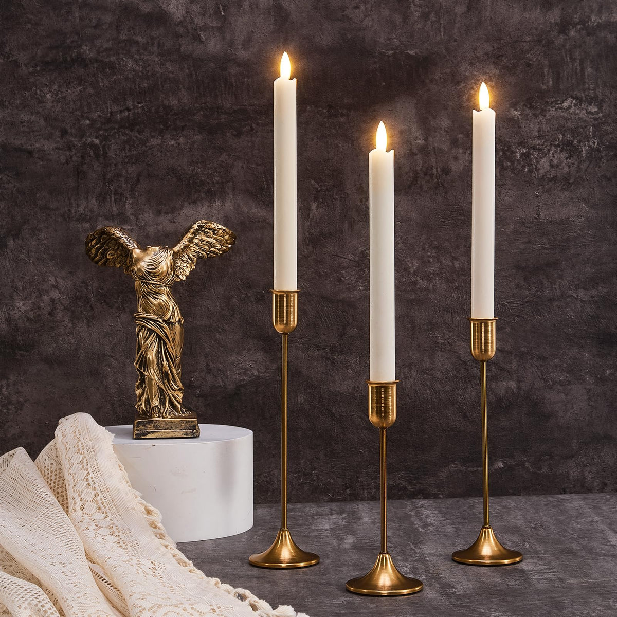 Batoslee golden holders make a thoughtful housewarming gift.