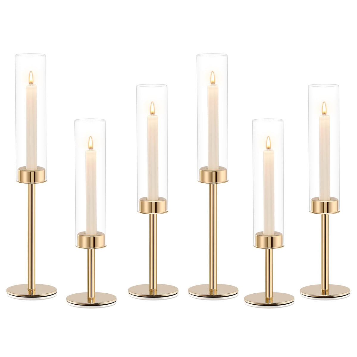 Batoslee ready-to-gift gold candle stands in recyclable box