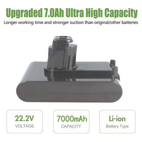 Batryuic 7.0Ah battery with smart BMS protection ensuring safe operation.