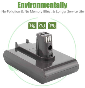 Batryuic warranty and support for Dyson Type A battery users.