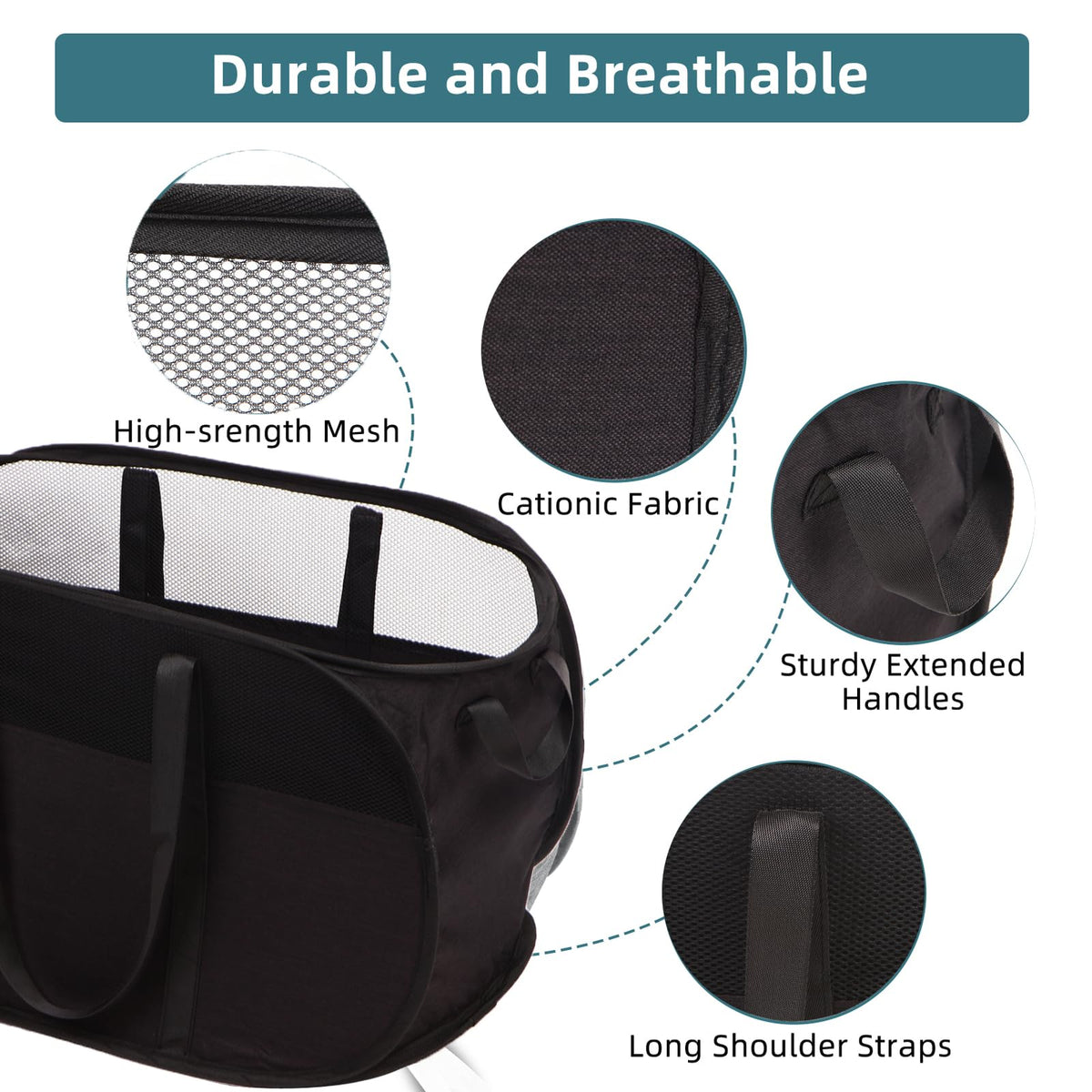 BATTOO laundry basket large opening measuring 24x14 inches.