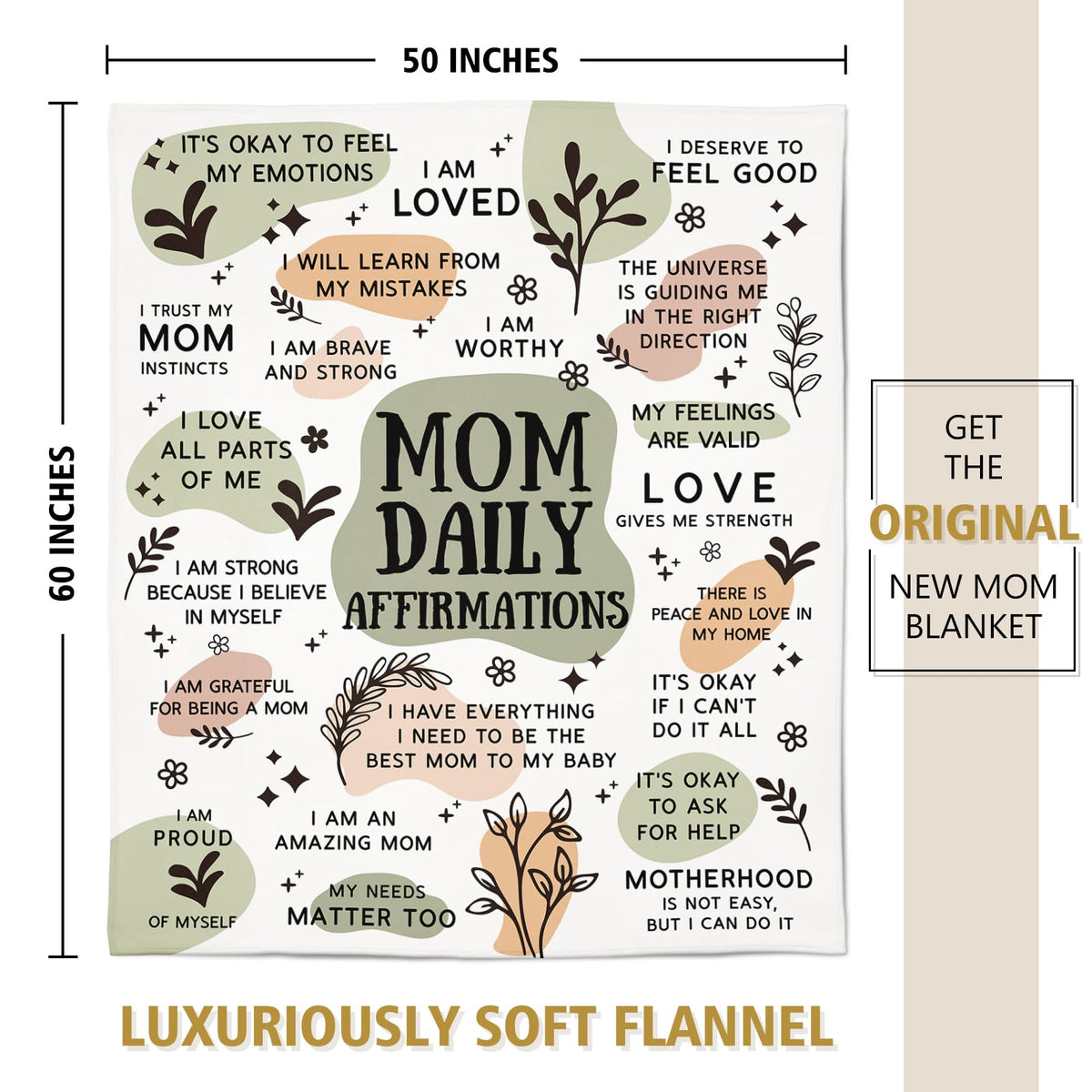 BaubleDazz cozy fabric details highlight softness and durable microfiber feel.