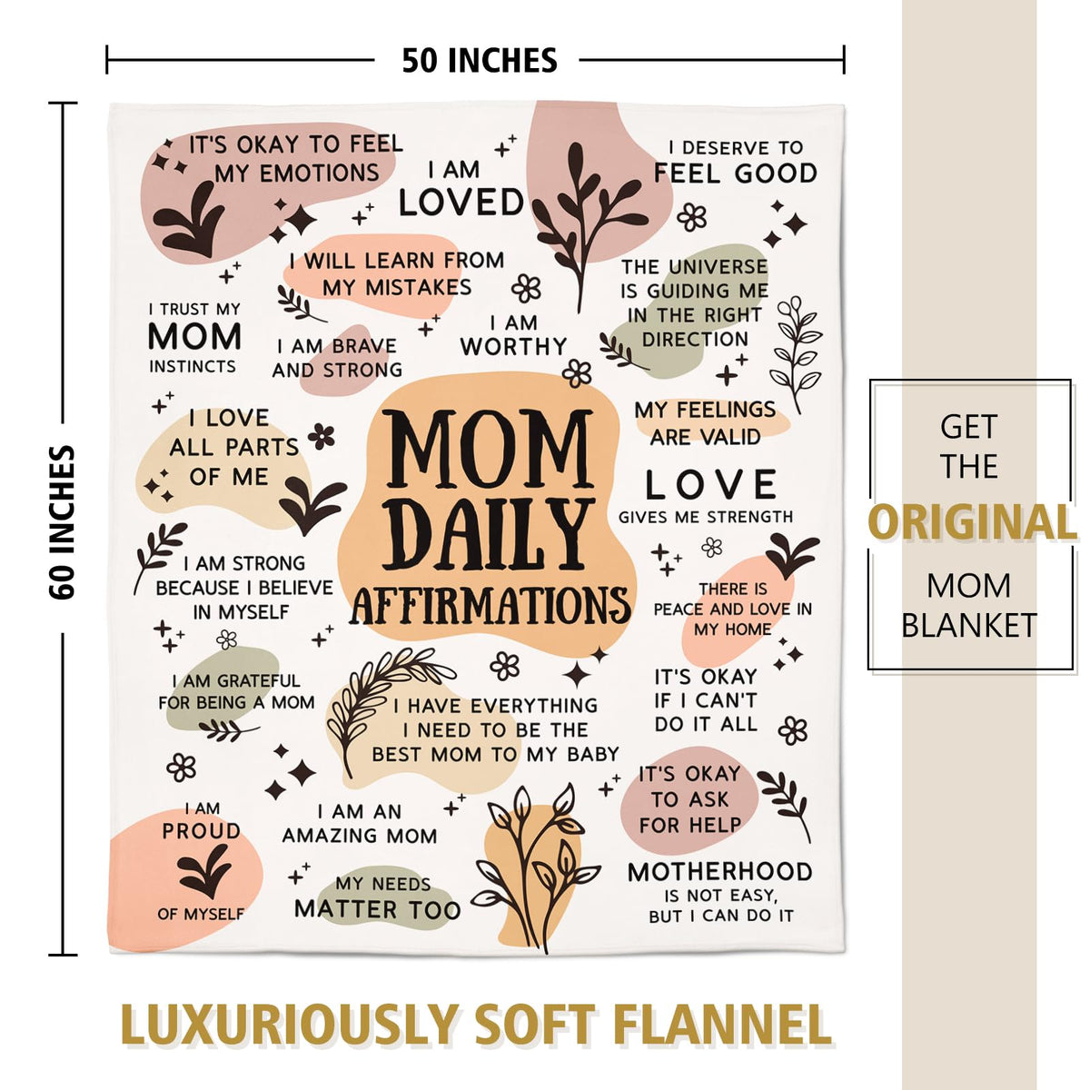 BaubleDazz premium fabric blanket offers durable warmth and easy care