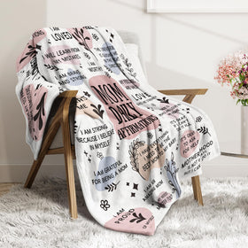 BaubleDazz warm companionship blanket accompanies mom during rest, nursing, and bonding.