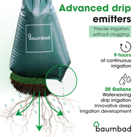 Baumbad UV-resistant PVC material stands up to weather.