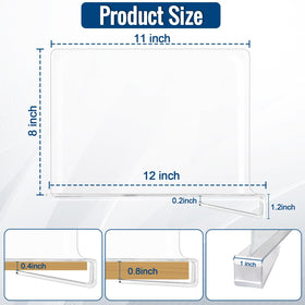 Baumfeuer reinforced bottom clips provide stable shelf separation for durable use.