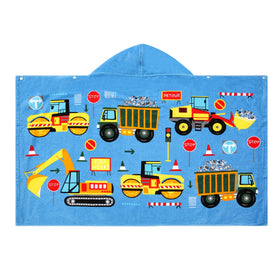 Bavilk Kids Hooded Towel after swimming; ultra-absorbent for fast drying.