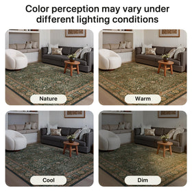 Bavni rug protects floors while handling frequent foot traffic gracefully.
