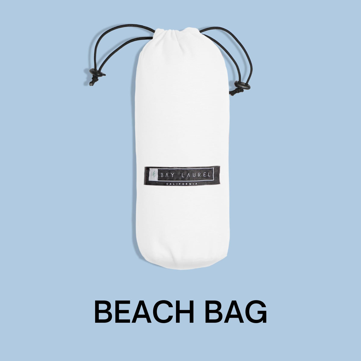 Bay Laurel towel with Recycled Claim Standard blended certification for responsible sourcing.