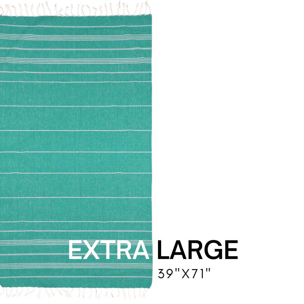 Bay Laurel sand-free towel makes beach clean-up quick and effortless.