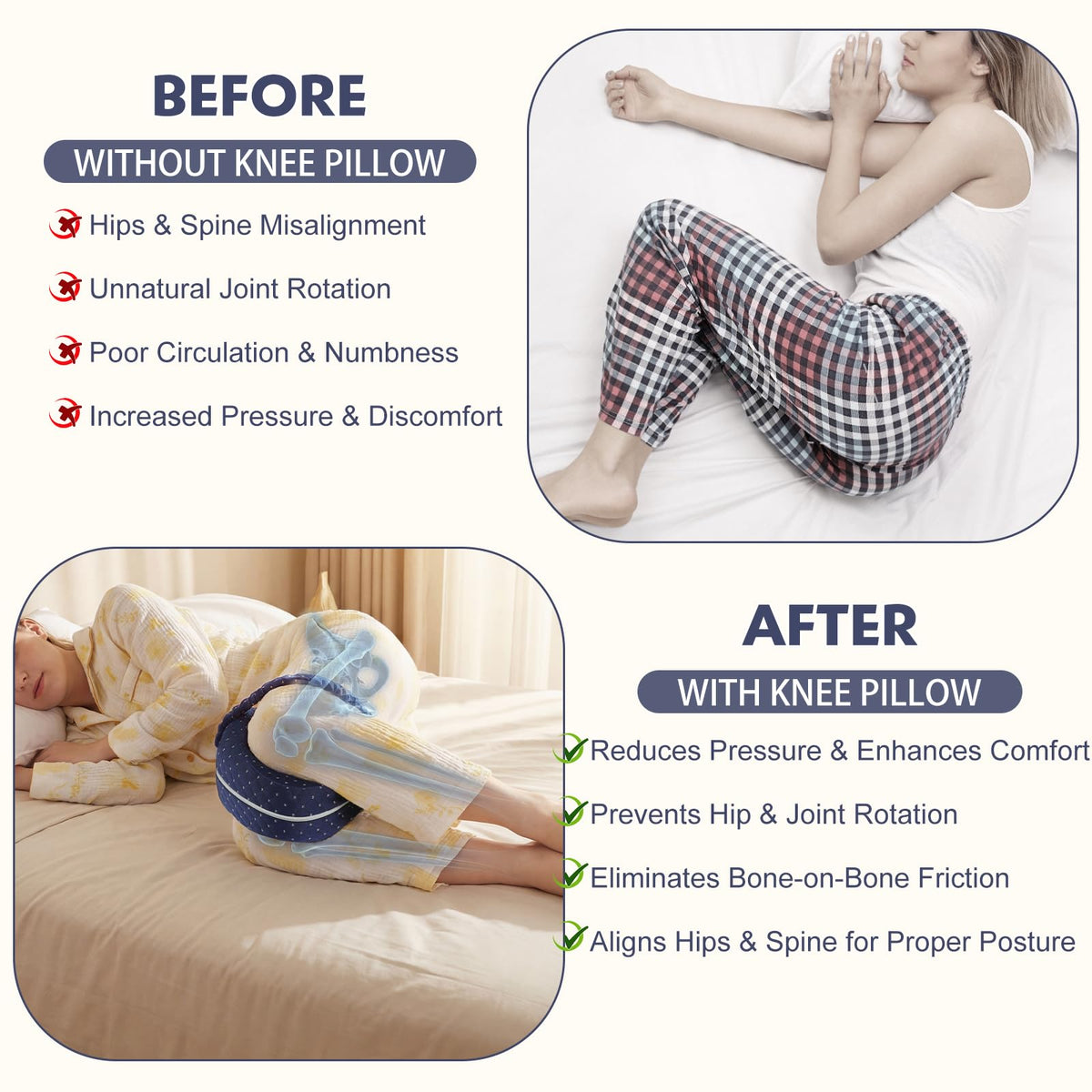 Bayankala Revoget pillow ready for comfortable sleep.